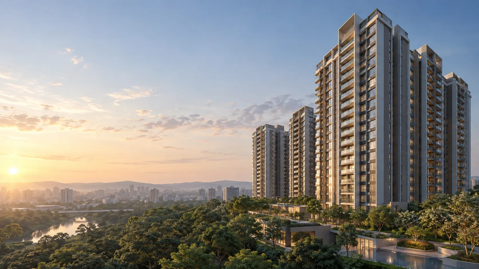 Representational contemporary residential architecture